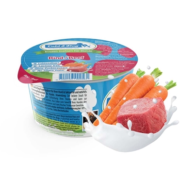 Cold & Dog Hundeis Frozen Joghurt med Okse 90ml